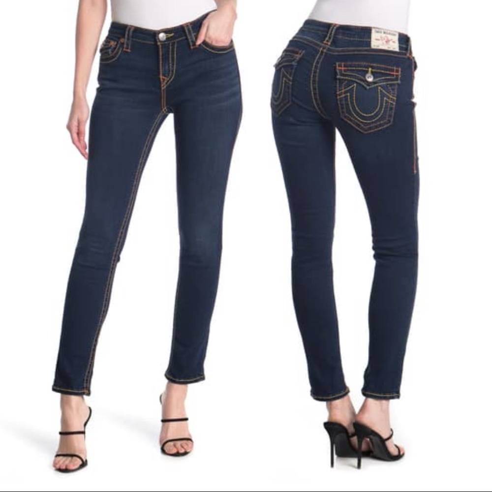 ⚡️SOLD⚡️True Religion Mid-rise Super Skinny Jeans